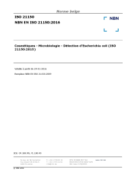 NBN EN ISO 21150:2016