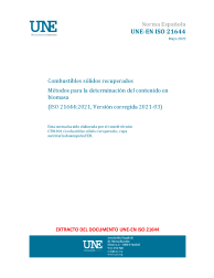 UNE-EN ISO 21644:2022