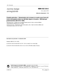 NBN ISO 3012:2002