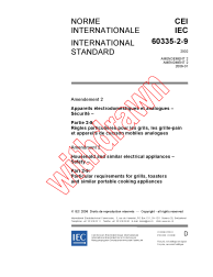 IEC 60335-2-9:2002/AMD2:2006