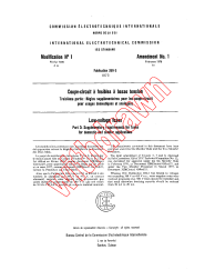 IEC 60269-3:1973/AMD1:1978