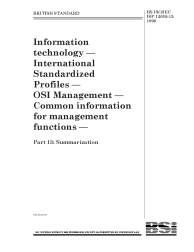 BS ISO/IEC ISP 12059-13:1996
