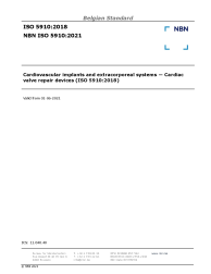 NBN ISO 5910:2021