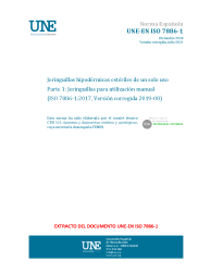 UNE-EN ISO 7886-1:2018