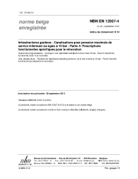 NBN EN 12007-4:2012