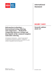 ISO/IEC 14651:2025