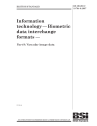 BS ISO/IEC 19794-9:2007