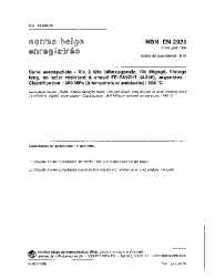 NBN EN 2926:1996