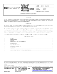 SAE J 2602/1:2012-11-19