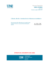 UNE 123001:2012