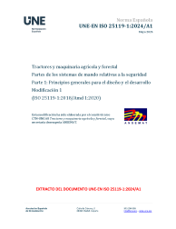 UNE-EN ISO 25119-1:2024/A1:2024