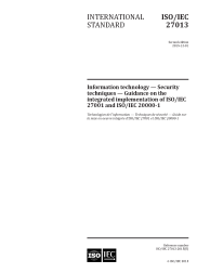 ISO/IEC 27013:2015