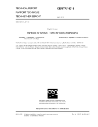 CEN/TR 16015:2010