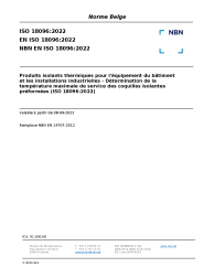 NBN EN ISO 18096:2022