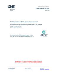 UNE-EN ISO 6369:2024