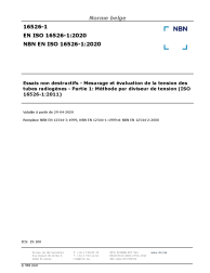 NBN EN ISO 16526-1:2020