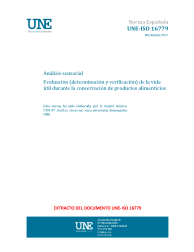 UNE-ISO 16779:2017