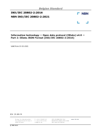 NBN ISO/IEC 20802-2:2021
