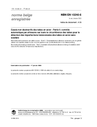 NBN EN 10246-6:2000