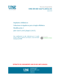 UNE-EN ISO 16671:2016/A1:2018