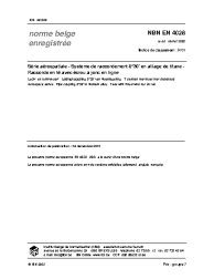 NBN EN 4028:2002