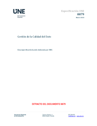 ESPECIFICACION UNE 0079:2023