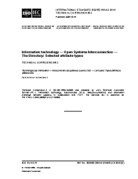 ISO/IEC 9594-6:2005/COR2:2009