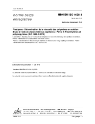 NBN EN ISO 1628-3:2010