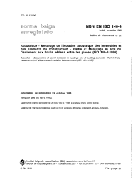 NBN EN ISO 140-4:1998