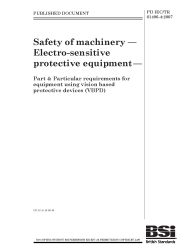 PD IEC/TR 61496-4:2007