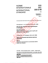 IEC 60335-2-48:1988/AMD1:1990