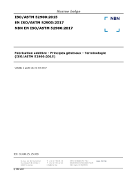 NBN EN ISO/ASTM 52900:2017