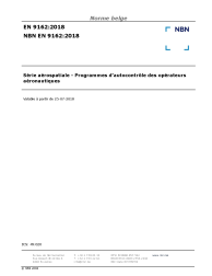 NBN EN 9162:2018