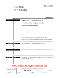 UNE-ISO 6395:2013 (R2021)