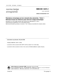 NBN EN 12875-1:2005