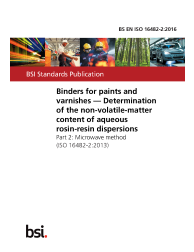 BS EN ISO 16482-2:2016