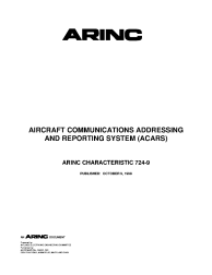 ARINC Characteristic 724-9:1998