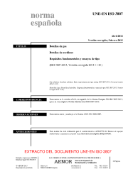 UNE-EN ISO 3807:2014