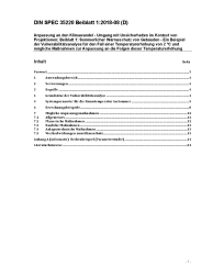 DIN SPEC 35220 Beiblatt 1:2018-08
