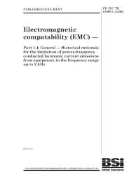PD IEC/TR 61000-1-4:2005