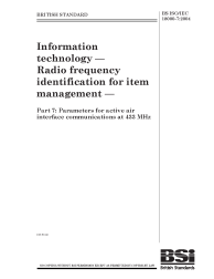 BS ISO/IEC 18000-7:2004