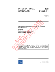IEC 61035-2-1:1993