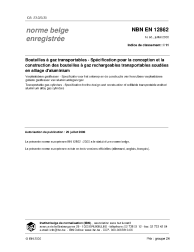 NBN EN 12862:2000