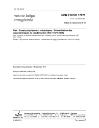 NBN EN ISO 17071:2011