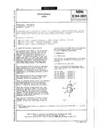 NBN E 04-001:1981