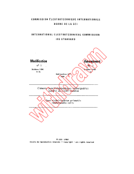 IEC 60623:1983/AMD1:1988