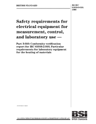 BS IEC 61010-3-010:1999