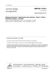 NBN EN 13108-3:2006