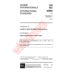 IEC 60662:1980/AMD10:1997