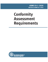 ASME CA-1-2020